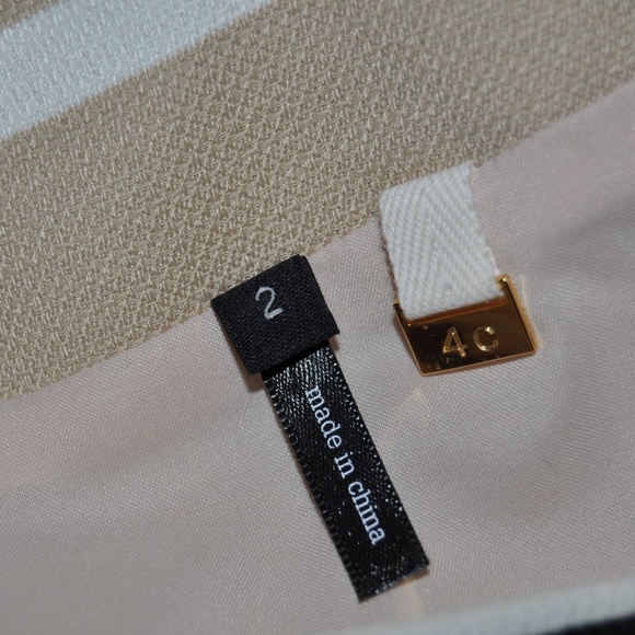 177 Anthropologie 4.COLLECTIVE 4C Stripe Block Tunic Dress 2 - Picture 5 of 8